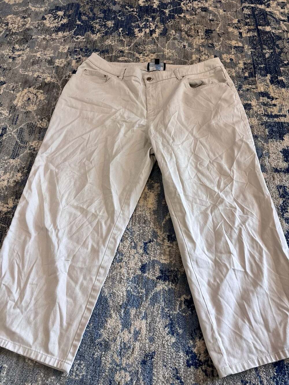 Jones New York Signature Pants Size 16W Beige